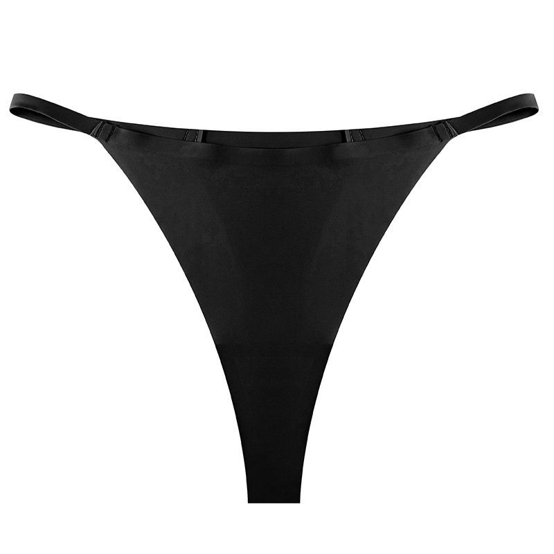 Picture of Cross-border supply underwear sports one-piece T-pants ice silk breathable quick-drying low waist seamless sexy thin thong