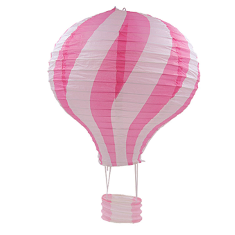 Picture of Hot Air Balloon Paper Lantern Decoration Shopping Mall Store Celebration Kindergarten Corridor Hanging Decoration Birthday Party Celebration Venue Layout