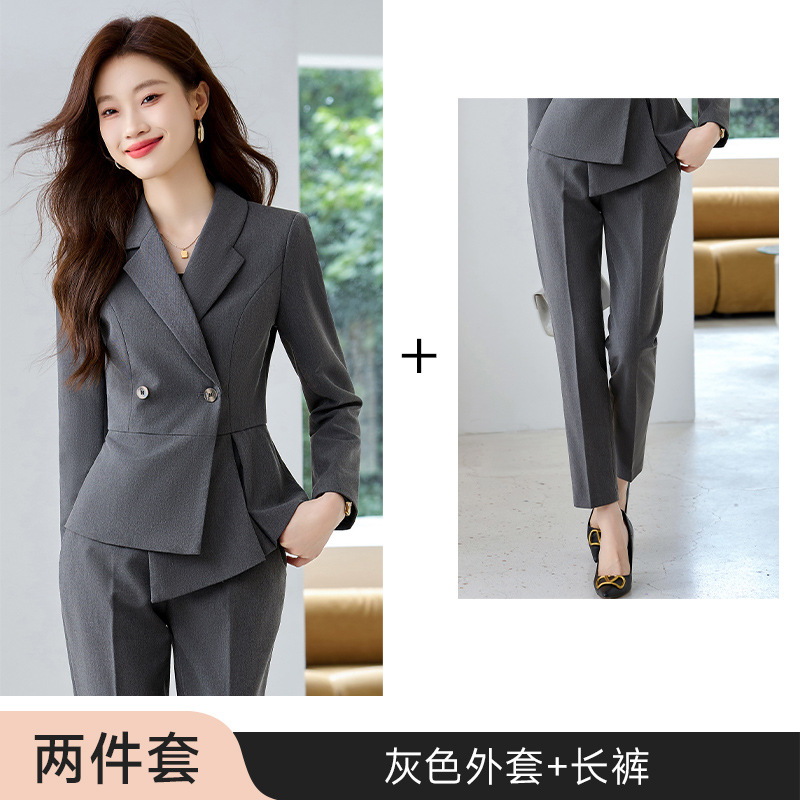 Picture of High-end Suit Jacket Women's Autumn Thick Winter High-end Business Wear Interview Dress Suit suit Work Clothes