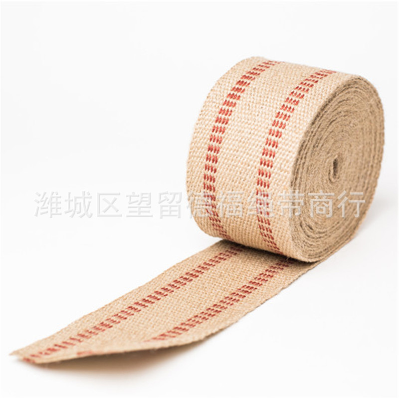Sofa linen bandage linen bandage linen strip linen belt linen cutting belt