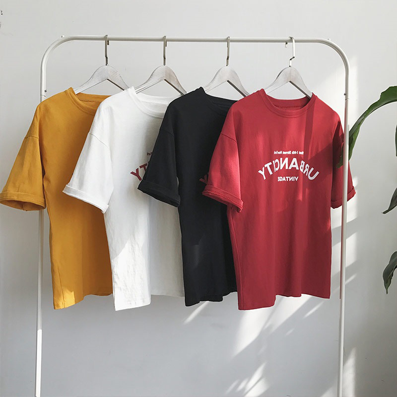Picture of Bottoming Shirt Women's 2024 Summer Korean Style New Short-Sleeved T-Shirt Women's Loose Student Clothes Women's Tops Wholesale