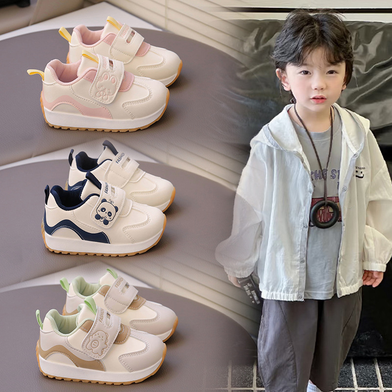 Baby sneakers autumn new baby soft-soled toddler shoes one-year-old girls single shoes non-slip and anti-kick boys' shoes