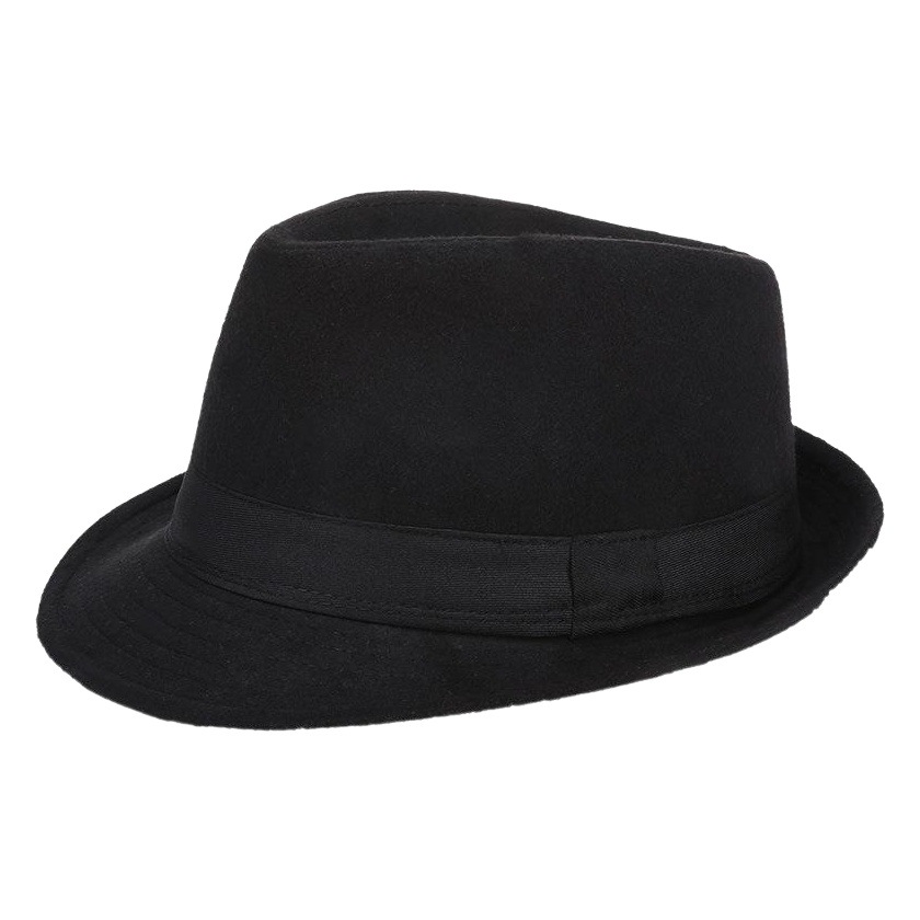Hat 2022 autumn and winter new men's small hat warm cold send dad woolen jazz hat manufacturers direct approval