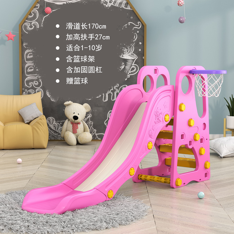 Picture of Children's Thickened Plastic Toys 3 to 10 Years Old Small Family Amusement Park Indoor Household Baby Baby Slide