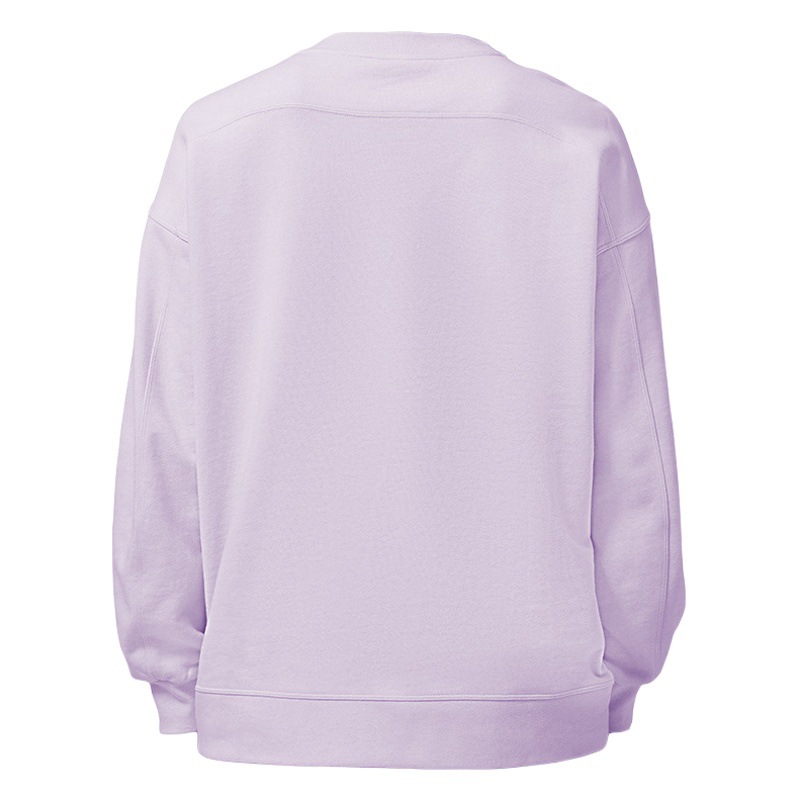 Spring and Autumn Yoga Wear, Autumn Women's Round Neck Loose Sports Fitness Running Long-Sleeve Pullover Sweatshirt, Sports Trend