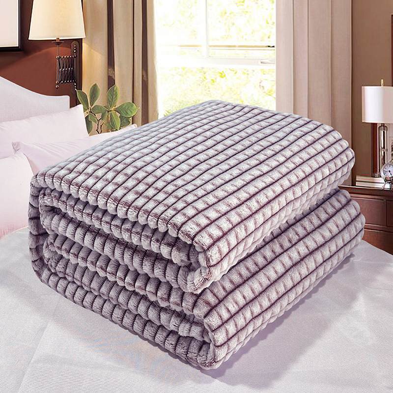 Picture of Milk fleece blanket office nap coral fleece blanket flannel children's small blanket summer air conditioning blanket wholesale