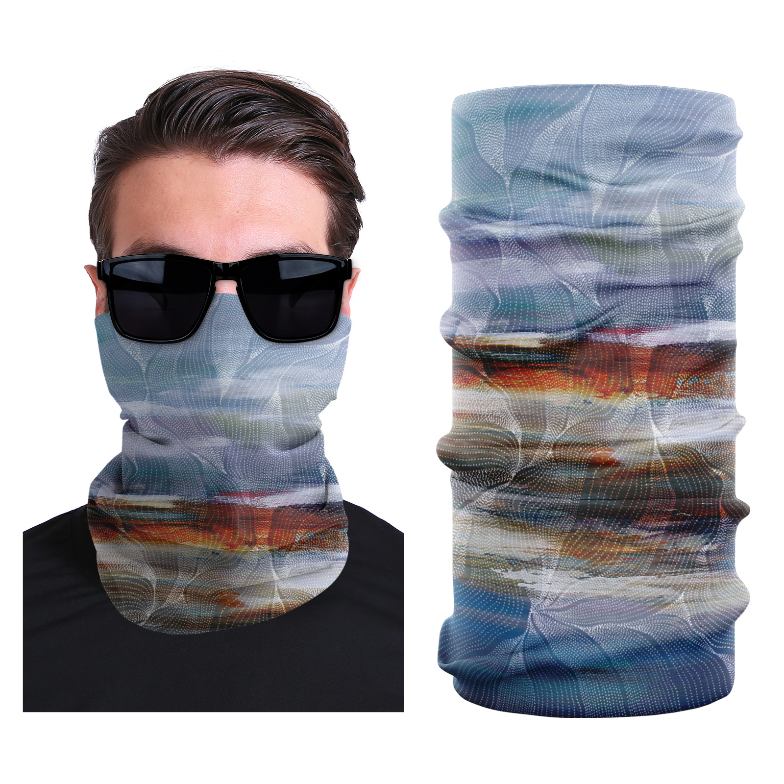 Picture of Xunhui magic scarf outdoor scarf mountaineering riding scarf high elastic seamless Ice Silk face towel cross-border bandana