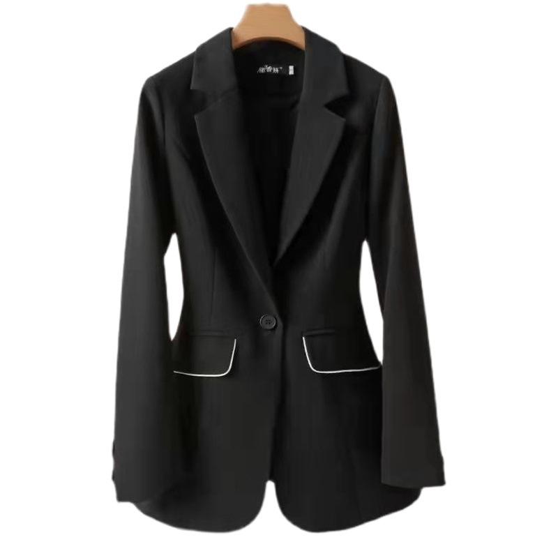 White suit women's jacket Spring and Autumn new small suit slimming elegant top high-grade non-ironing suit waist-tight