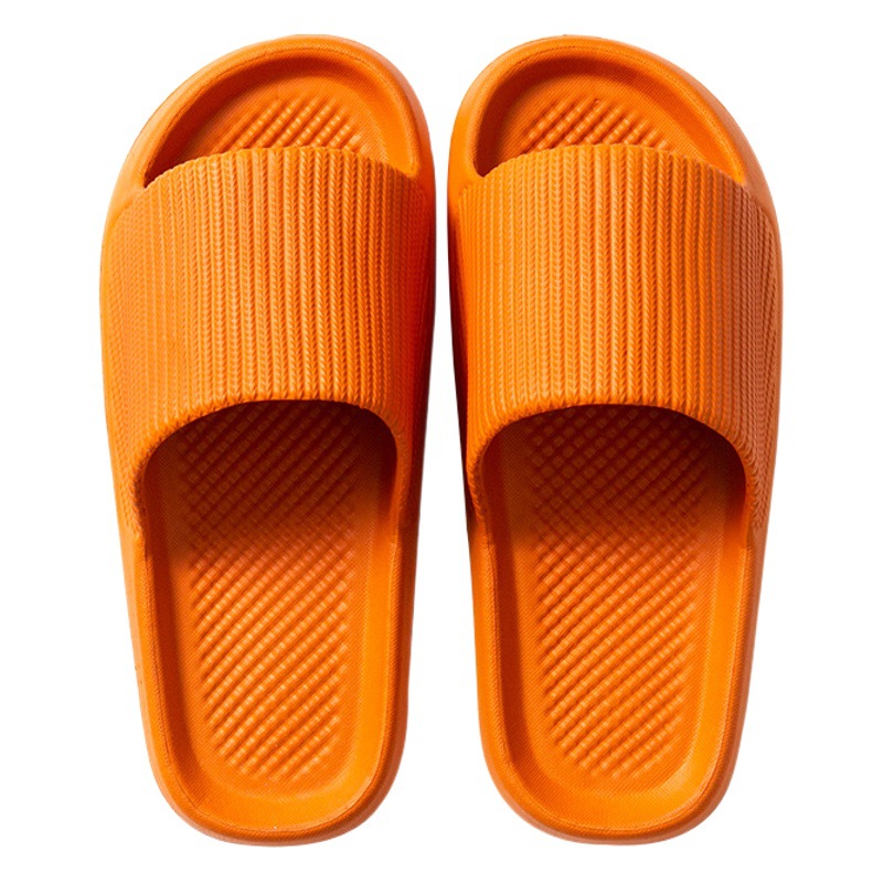 Couple's Shoes for Outer Wear Men's Summer Household Shoes for Stomping Feeling Simple Lightweight and Comfortable Home Living Room Bathroom Sandals and Slippers for Women