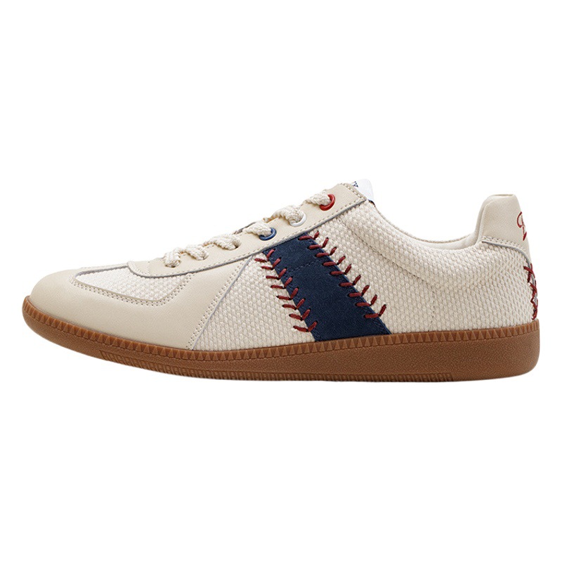 Madden Workwear Retro Baseball Moral Training Shoes White Shoes Sports Niche Sneakers Casual Shoes Men's Shoes Autumn