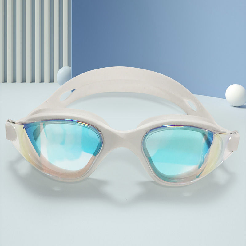Picture of Cross-border hot new HD waterproof anti-fog adult swimming goggles flat swimming goggles in stock swimming goggles wholesale