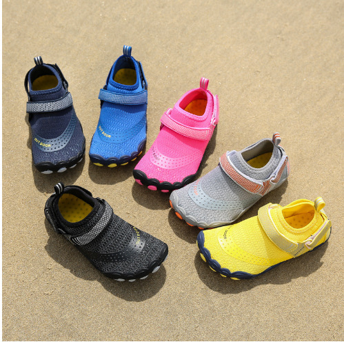 24-47 yards outdoor parent-child trail shoes children's beach shoes five-finger diving shoes snorkeling small size children's swimming shoes