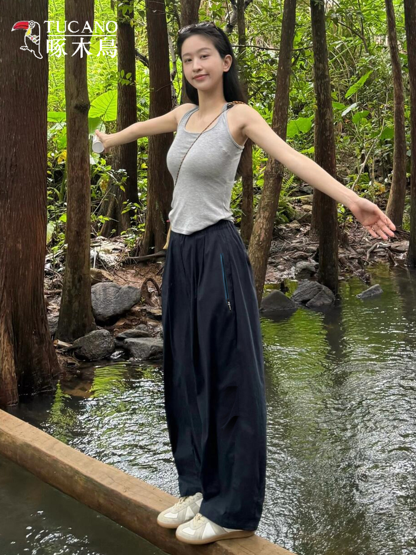 Woodpecker quick-drying cargo pants women's summer thin small man outdoor mountaineering hiking and climbing wear sports assault pants