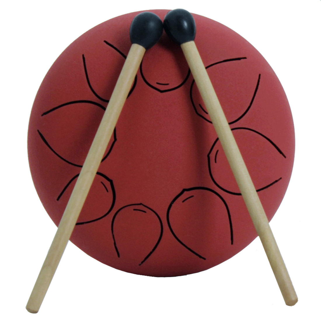 Picture of Foreign Trade Cross-border 5-inch Ethereal Drum C- tune Forget Worry Drum Adult Steel Tongue Drum Children Beginner Percussion Instrument Jing Worry Drum