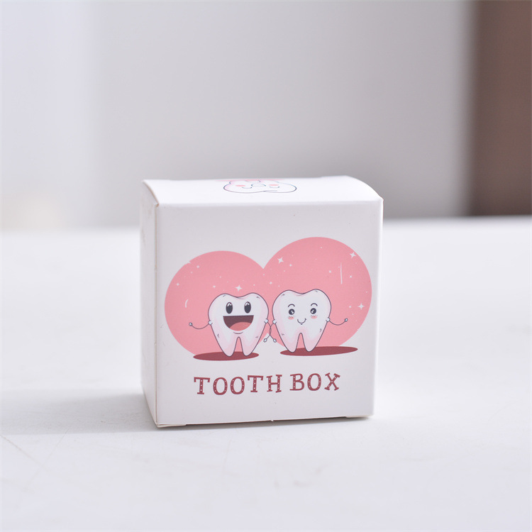 Picture of Wooden Kidsren's Deciduous Tooth Box Creative Kidsren's Wooden Tooth Storage Box Boy and Girl Tooth Box Collection Box