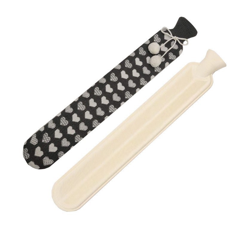 Picture of Belt hot compress warm hand water bag warm shoulder neck plush rubber hot water bag Flushing strip warm hand treasure spot wholesale