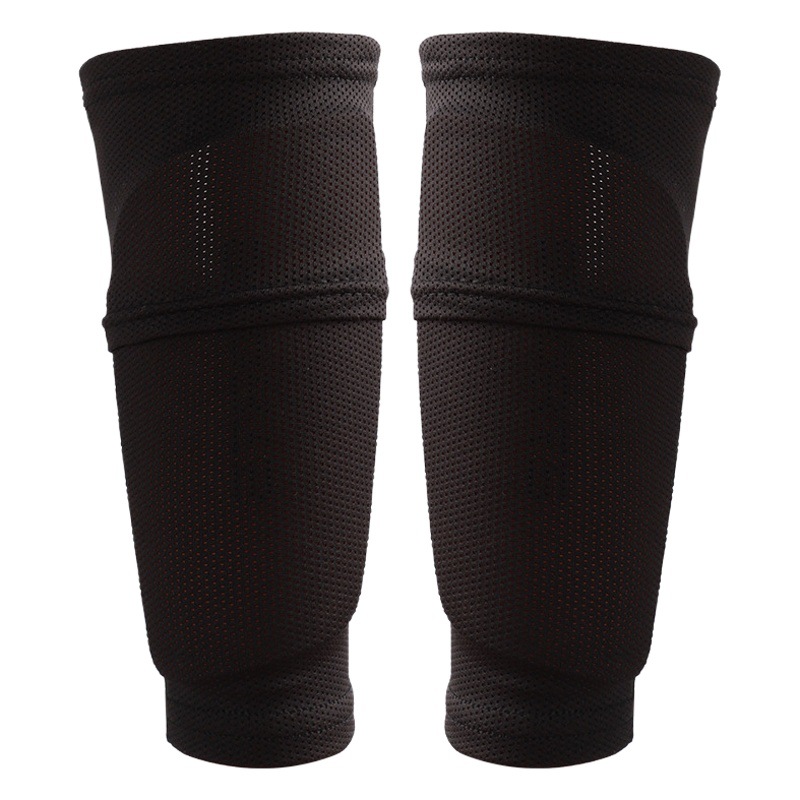 Cross-border Wholesale Football Socks Leg Guard Shin Guard Socks Pocket Type Breathable Soft for Adults and Teenagers