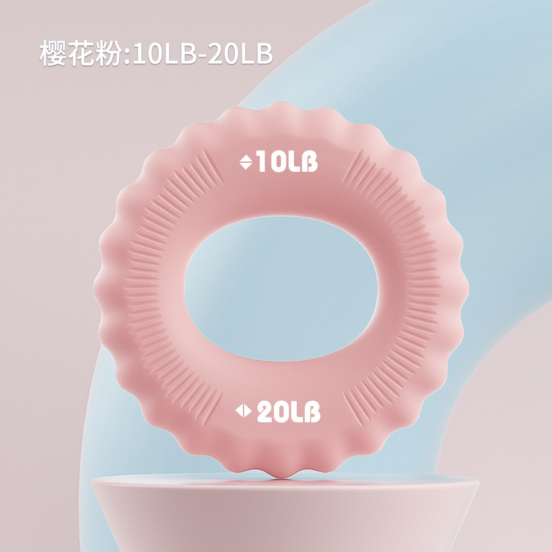 Picture of Grip ring double strength professional exercise hand strength arm hand strength rehabilitation training massage silicone grip