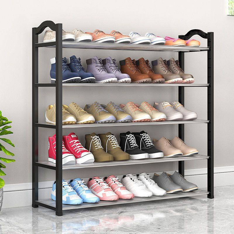 Picture of Simple shoe rack door sturdy bedroom dormitory small shoe rack multi-functional dustproof storage artifact assembly shoe rack