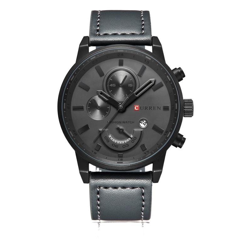 Karin CURREN New 8217 Calendar Belt Men's Watch Casual Waterproof Quartz Men's Watch Wristwatch