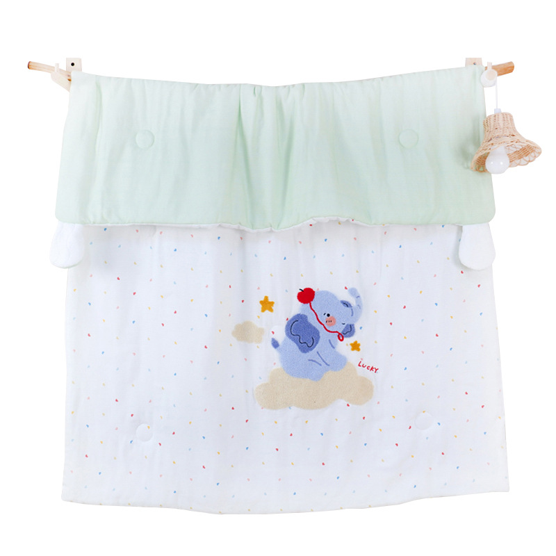 Picture of 2024 Bamboo Fiber Class a Embroidered Long-Staple Cotton Spring and Autumn Quilt Bamboo Cotton Constant Temperature Breathable Cartoon Newborn Cover Blanket for Infants and Children