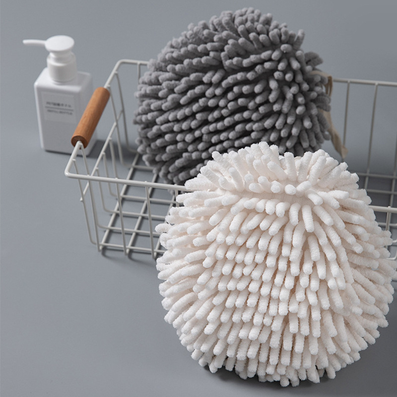 Wholesale bathroom adult baby universal chenille wipe handball absorbent quick-drying thickened light luxury cute towel