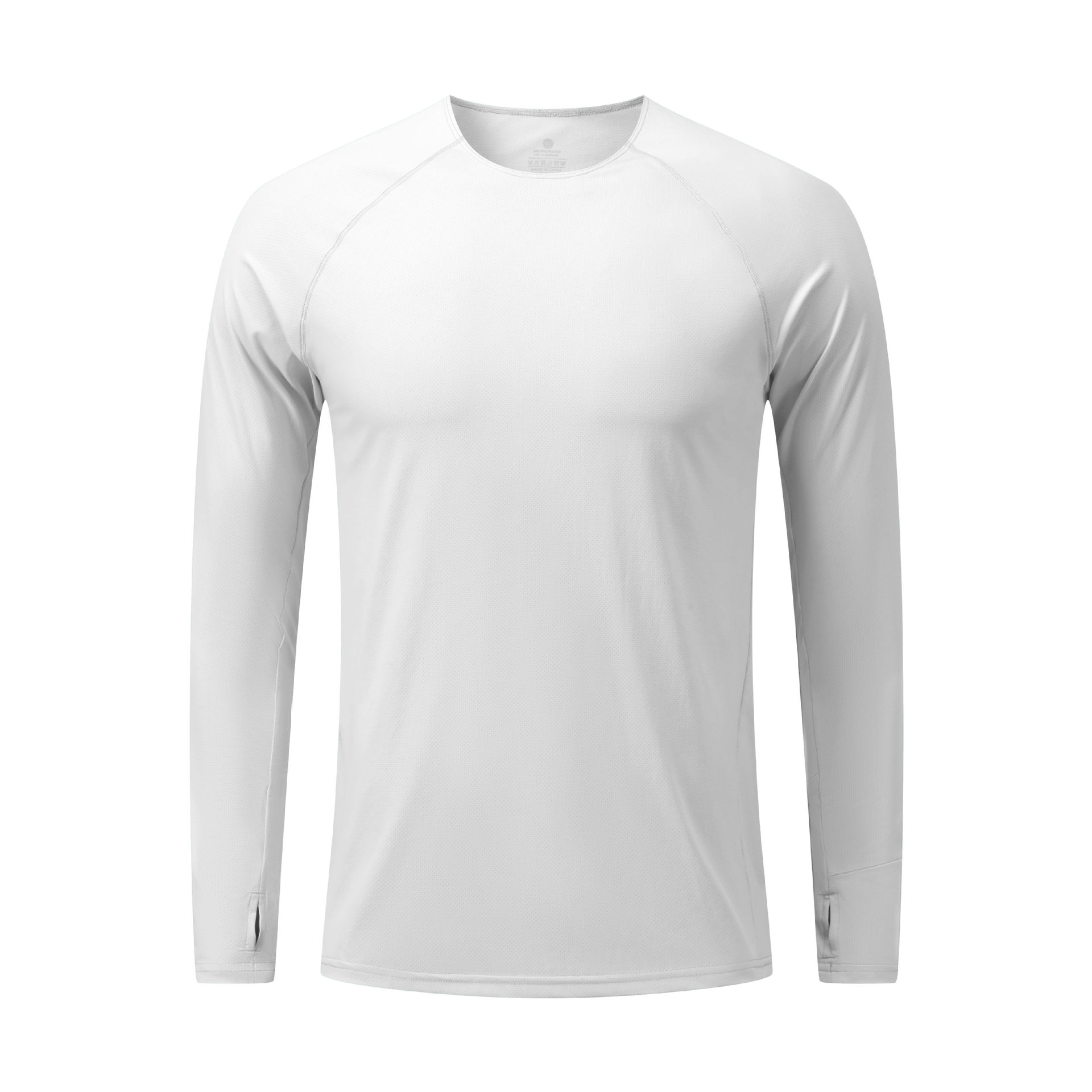 Picture of Autumn and Winter Training Round-Neck Sports Long-Sleeved Comfortable Top Fitness Sports High-Elastic Slim-Fit Quick-Drying Long-Sleeved Shirt for Men
