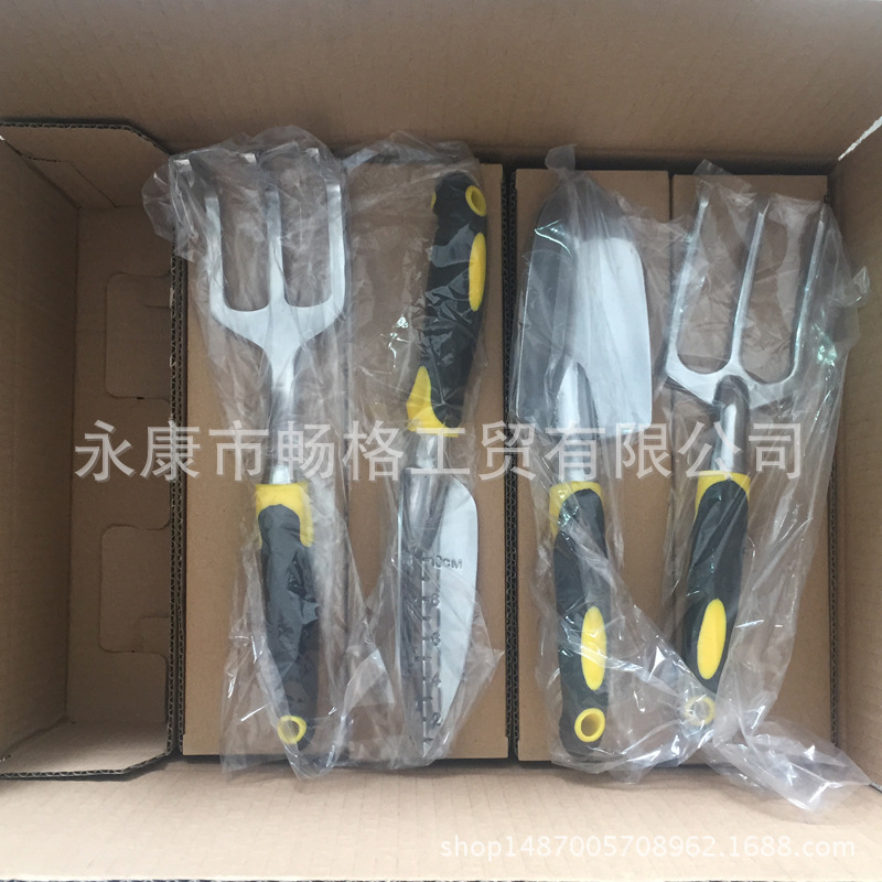 Picture of Foreign trade supply gardening tools suit aluminum alloy garden tools three-piece set garden tools rake fork