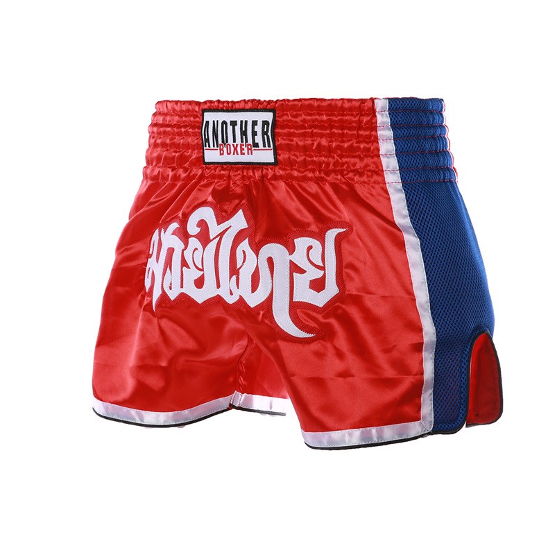 Picture of New Mesh Muay Thai Shorts Strong and Durable Simple and Beautiful Boxing Fighting Training Shorts Children Adult