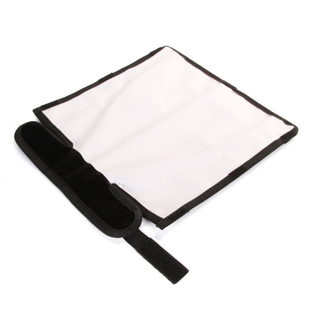 Picture of Camera Gray Card Tapered Photo Flash Light Tube Storage Bag Outer Flash Cover Silver White Reflector Camera Soft Light Cover
