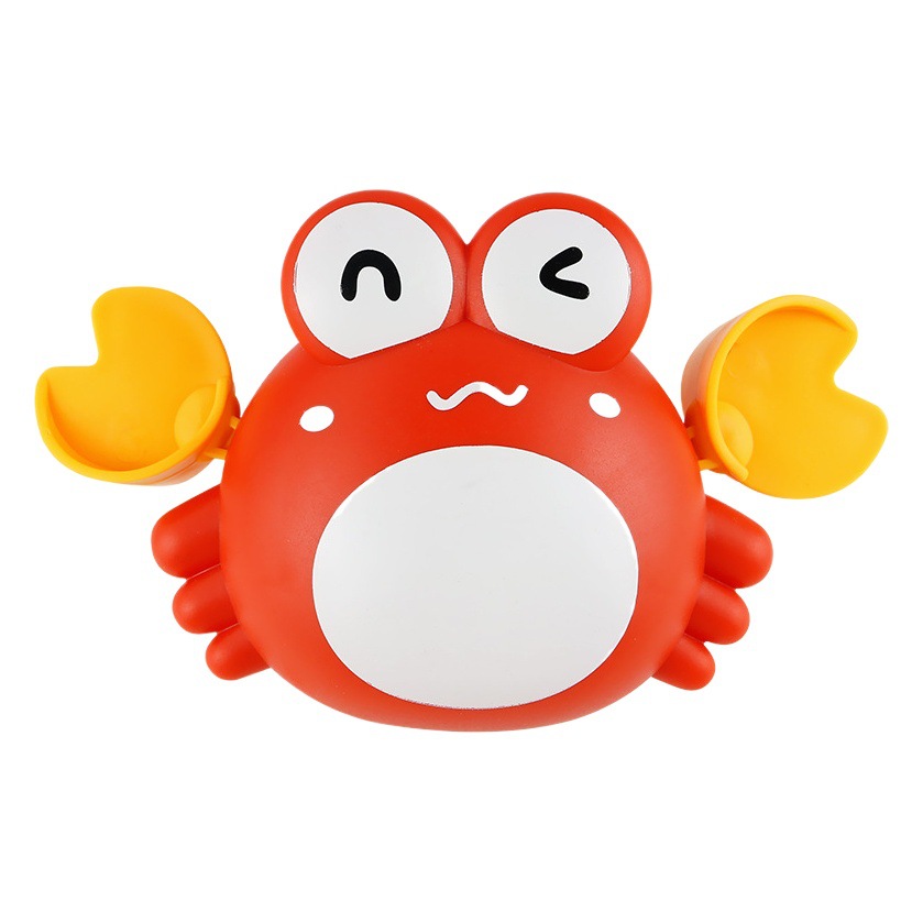 Baby Bath Cool Swimming Crab Toy Coil Chain Penguin Children Bath Baby Swimming Water Shake Tone Same