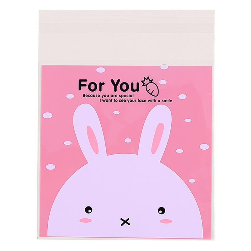 A variety of spot OPP Korean snowflake crisp candy nougat biscuit baking bag DIY plastic bag large 14*14