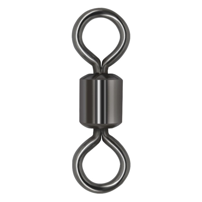 Stainless Steel Large High-Speed American Figure-Eight Connector Copper Lure Figure-Eight Swivel Fishing Gear Small Accessories