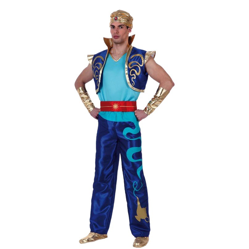 Halloween cosplay Arab King Costume Aladdin Lantern Prince Party Boys Stage Costume