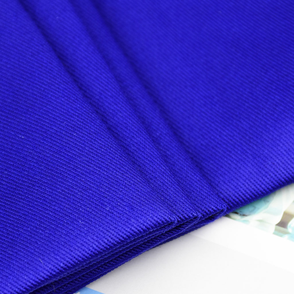 Polyester cotton yarn card twill tooling uniform fabric men and women sanitation workers hotel waiter chef work clothes fabric