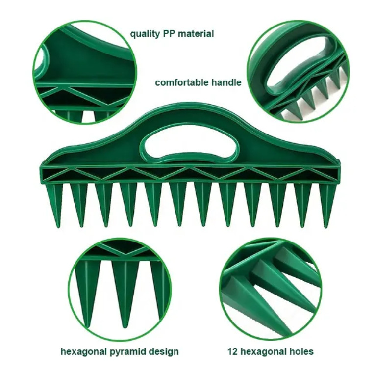 Sowing Punch Soil Quick Punch Gardening Seed Spacer Tool Vegetable Plant Sowing, Cutting