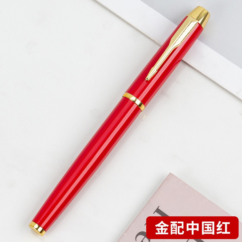 Picture of Wholesale Metal Signature Pen Gel Pen Printable LOGO Creative Business Black Pen Gift Ball Pen