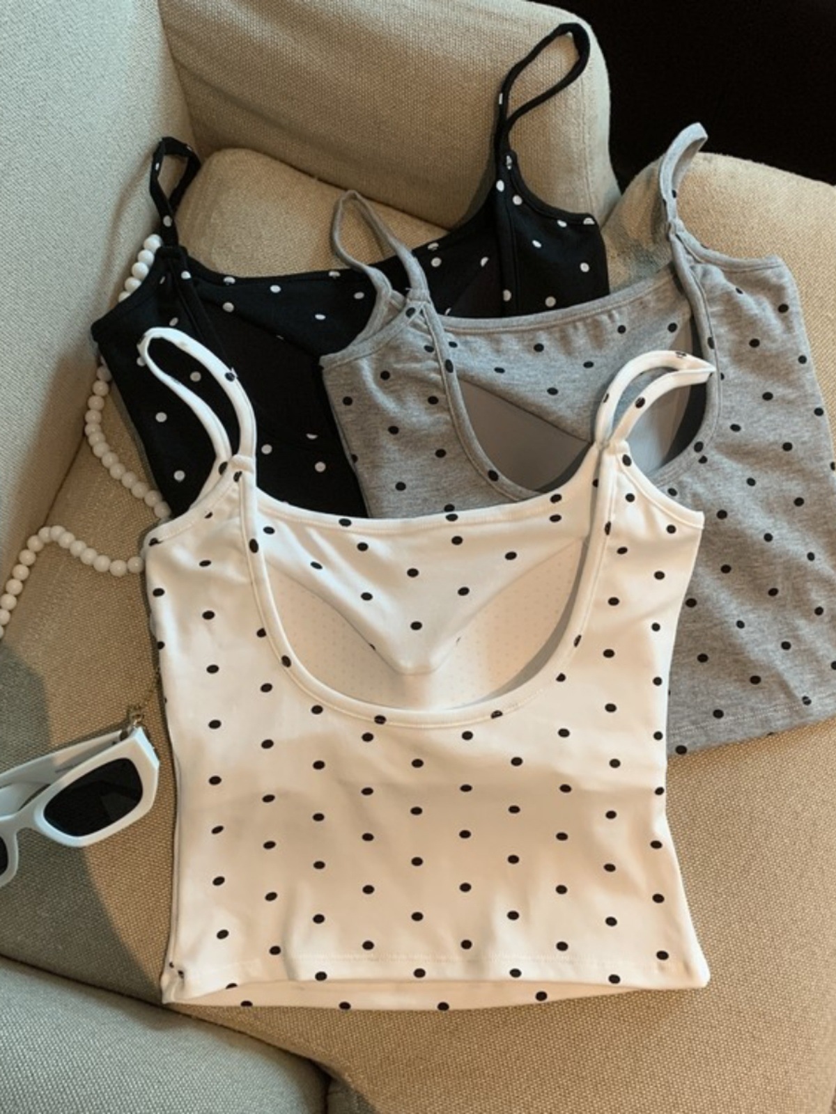 Pure Sweet Spice Girl Sexy Backless Waist Slimming Camisole Women's Chest Mat Yoga Clothes All-match Fitness Top