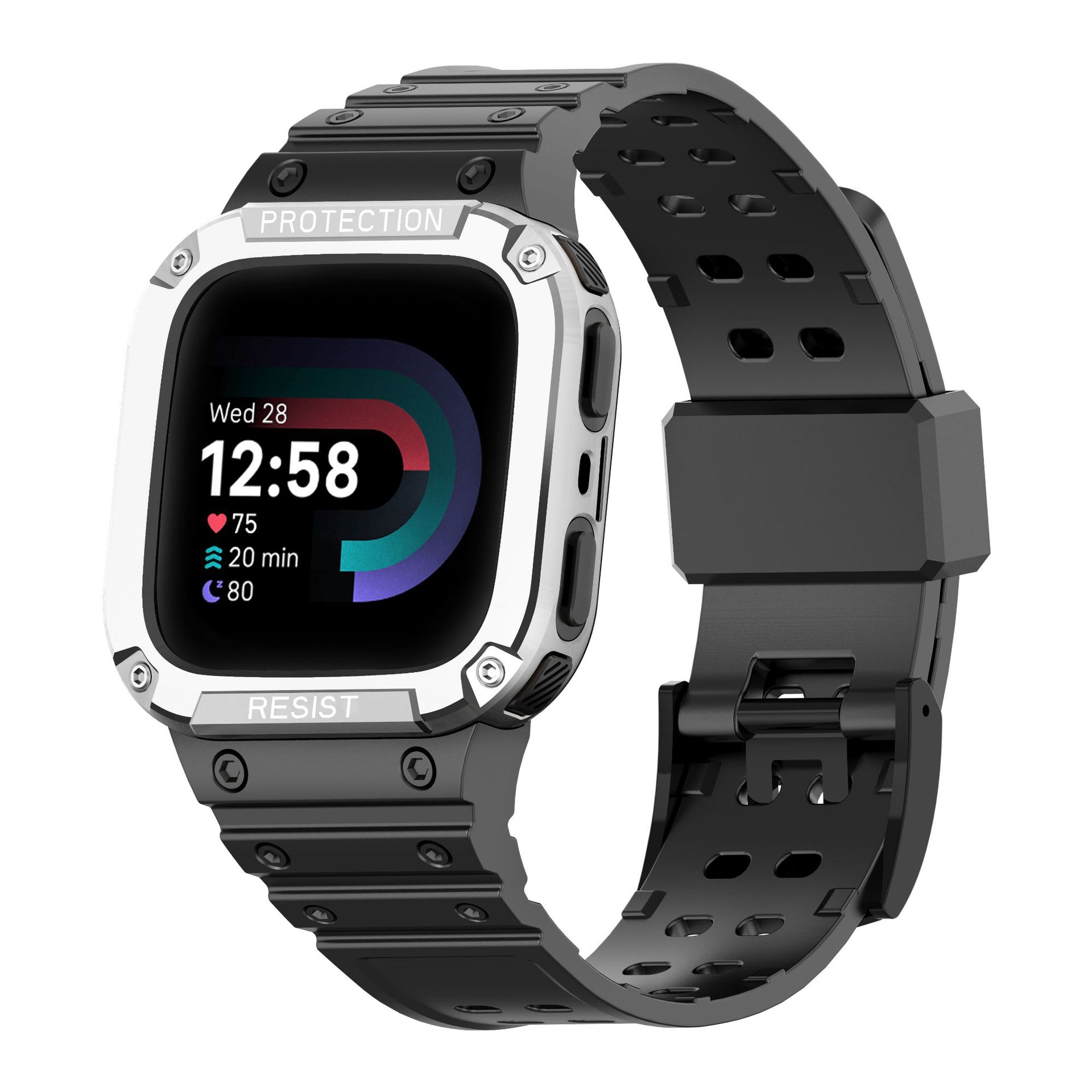 Picture of For fitbit versa1234 all-in-one strap FVersa Lite/Sense Smart Watch Wristband TPU