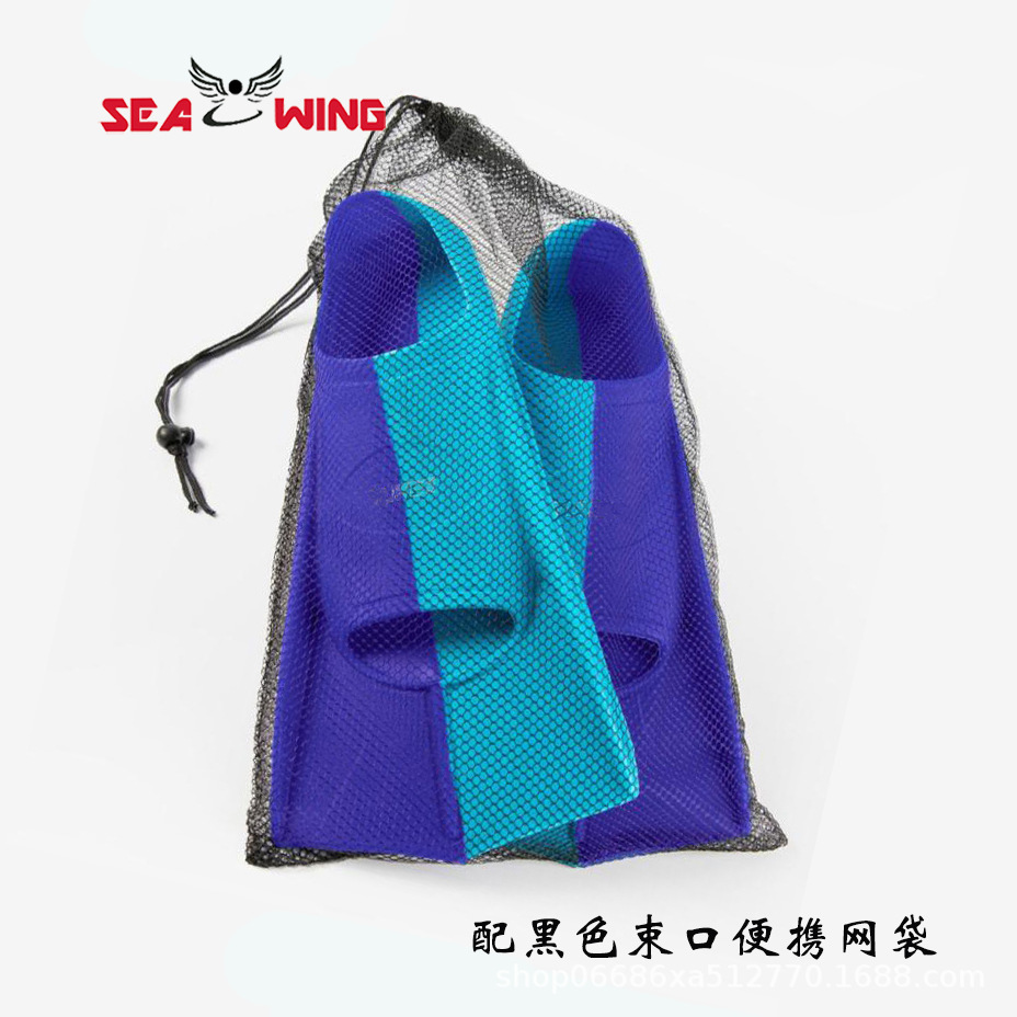 Picture of Free diving flippers for men and women diving swimming frog shoes swimming frog lightweight diving feet silicone short flippers training professional
