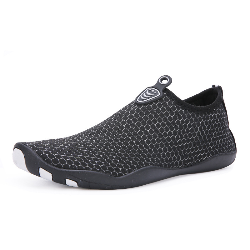 Spring New Thick-Soled Solid Color Swimming Shoes, Outdoor River Tracing Shoes, One-Leg Casual Shoes, Beach Shoes, Water Shoes