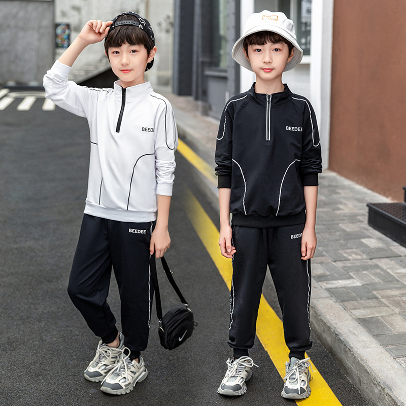 Picture of Children's Wear Boys Autumn Wear suit 2025 New Spring and Autumn Boys Sports Korean Style Handsome Western Style Trendy