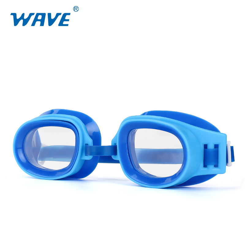 Picture of wave children's waterproof goggles HD training children's swimming goggles boys and girls swimming goggles