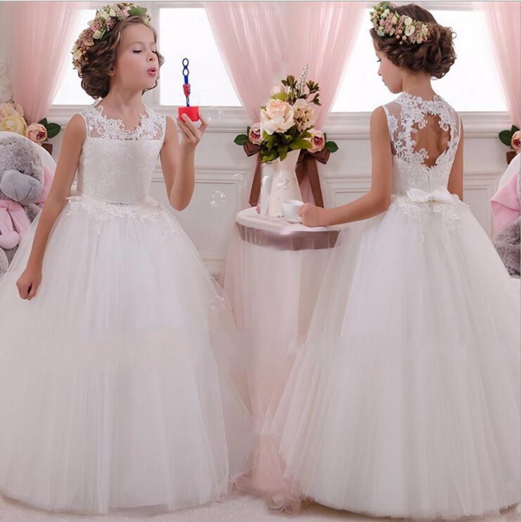 European and American New Long Petal Hollow Heart-shaped Princess Dress Beaded Embroidered Fairy Wedding Dress Dress ins
