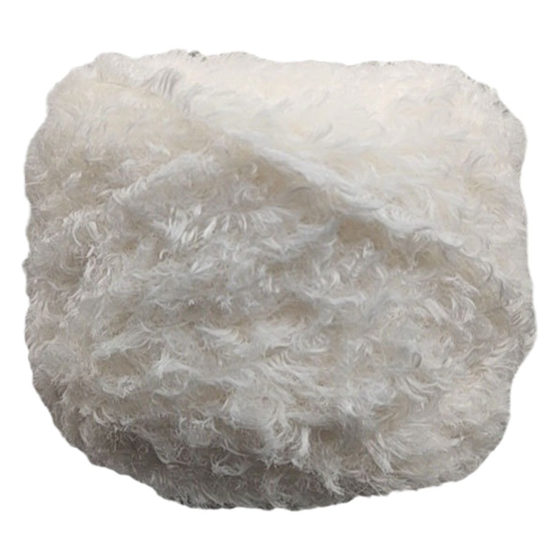 Autumn and Winter new wool roll Teddy velvet hand-woven DIY hat scarf thread crochet doll material package