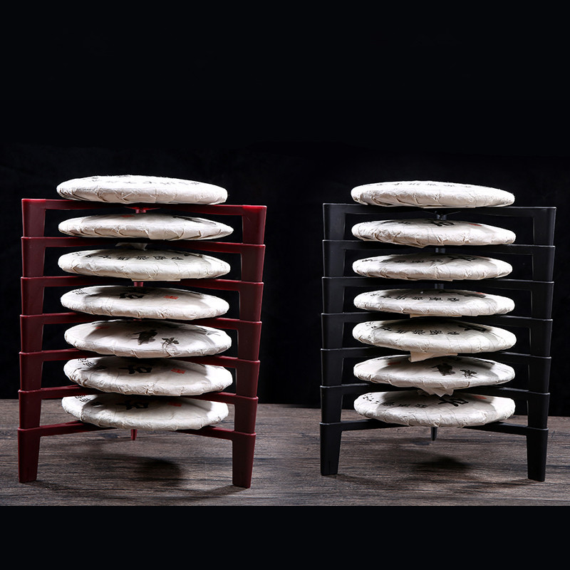 Thickened Pu'er Tea Cake Rack Multi-Layer Tea Display Rack Removable Superposable Tea Holder Base Tea Set Accessories Bracket