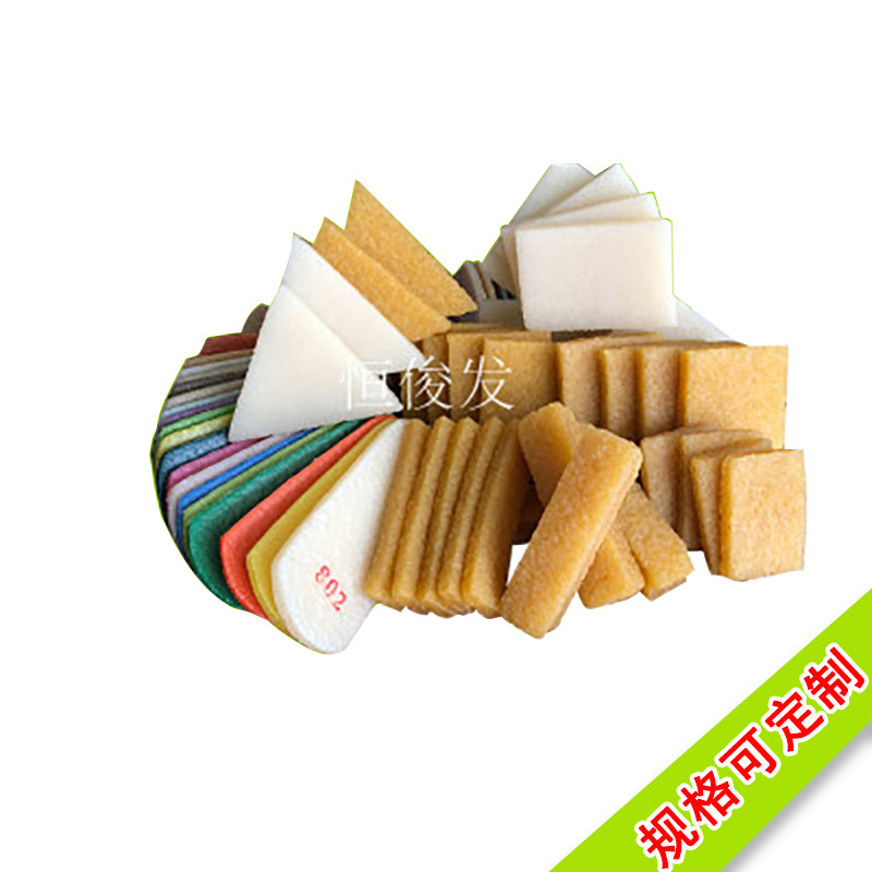 Factory wholesale decontamination raw film raw film block cleaning and wiping deerskin raw rubber skateboard cleaning block
