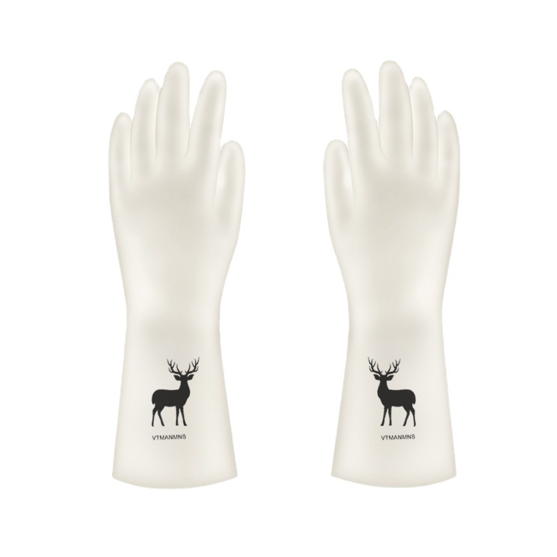 Picture of Latex Housework Gloves for Home Work Waterproof Rubber Kitchen Dishwashing Cleaning Non-Slip Durable Gloves Manufacturer Wholesale