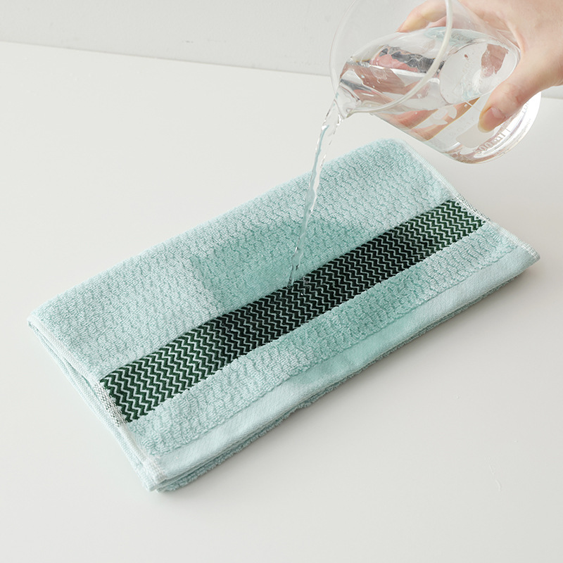 Picture of Cross-Border Special Supply of Towels for Household Face Washcloths Wholesale, Non-Shedding, Absorbent Face Towels for Adults, Thickened Cotton and Soft