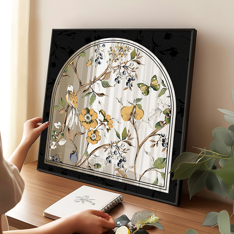 Advanced French Style Mirror Painting Living Room Sofa Decorative Painting Bedroom Room Desktop Painting Restaurant Background Wall Painting